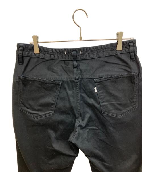 nonnative（ノンネイティブ）nonnative (ノンネイティブ) DWELLER 5P T-LEG JEANS 02 C／P WEAPON STRETCH　ストレッチパンツ ブラック サイズ:2の古着・服飾アイテム