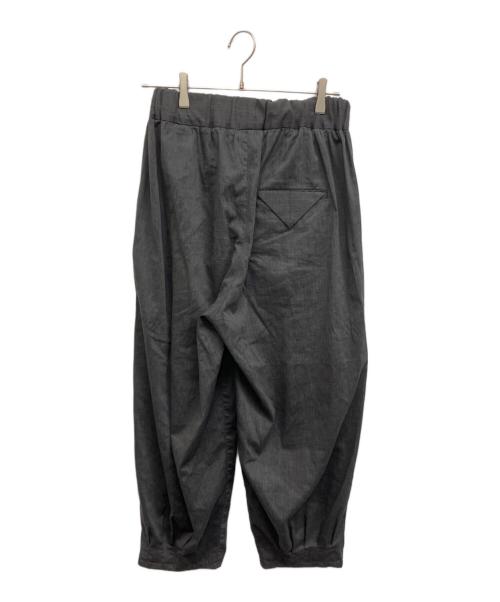 NO CONTROL AIR（ノーコントロールエアー）no control air (ノーコントロールエアー) COOL MAXギャザーワイドパンツ グレー サイズ:Sの古着・服飾アイテム