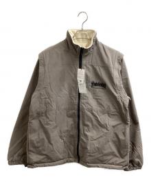 THRASHER（スラッシャー）の古着「リバーシブルジャケット　254TH1JK072」｜グレー×アイボリー