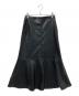 MICA&DEAL（マイカアンドディール）の古着「フェイクレザーフレアスカート」｜ブラック
