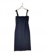 NORDノード）の古着「ショルダーストラップベアワンピ」｜ダークネイビー