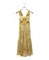 Her lip to（ハーリップトゥ）の古着「Mallorca Back Ribbon Floral Dress」｜イエロー