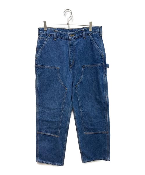 CarHartt（カーハート）CarHartt (カーハート) ダブルニーデニムパンツ　B73-DST インディゴ サイズ:W34の古着・服飾アイテム