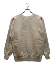 Champion REVERSE WEAVE（チャンピオン リバース ウィーブ）の古着「2ndパテントモデルクルーネックスウェットシャツ」｜ライトグレー
