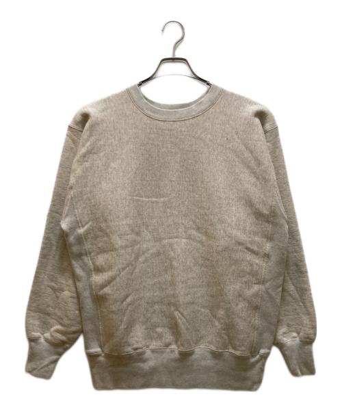 Champion REVERSE WEAVE（チャンピオン リバース ウィーブ）Champion REVERSE WEAVE (チャンピオン リバース ウィーブ) 2ndパテントモデルクルーネックスウェットシャツ ライトグレー サイズ:Ｌの古着・服飾アイテム