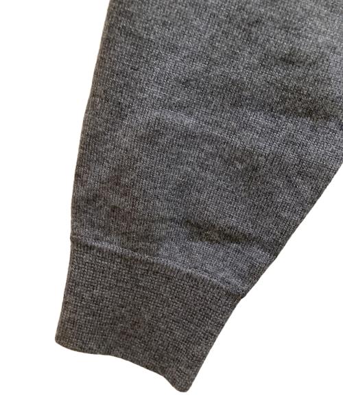 UNITED ARROWS（ユナイテッドアローズ）UNITED ARROWS (ユナイテッドアローズ) ニットペプラムロングワンピース グレー サイズ:38の古着・服飾アイテム