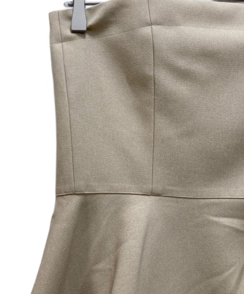 cygne（シーニュ）cygne (シーニュ) ペプラムビスチェ mico ベージュ サイズ:1の古着・服飾アイテム