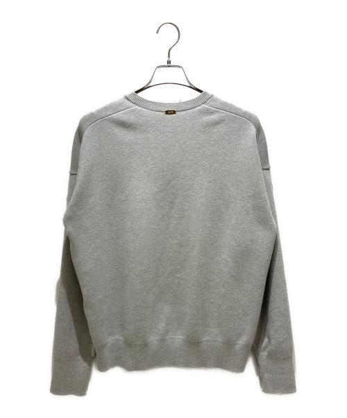 MUSE de Deuxieme Classe（ミューズ ドゥーズィエム クラス）MUSE de Deuxieme Classe (ミューズ ドゥーズィエム クラス) SMOOTH TOP CREWNECK PULLOVER グレー サイズ:FREEの古着・服飾アイテム