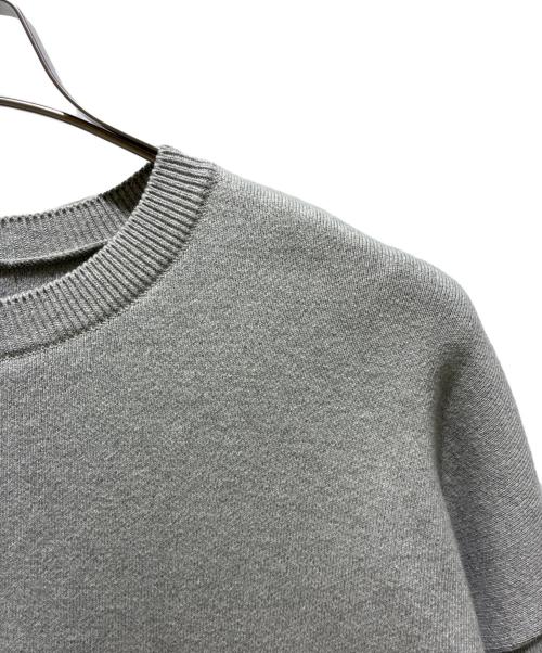 MUSE de Deuxieme Classe（ミューズ ドゥーズィエム クラス）MUSE de Deuxieme Classe (ミューズ ドゥーズィエム クラス) SMOOTH TOP CREWNECK PULLOVER グレー サイズ:FREEの古着・服飾アイテム