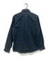 BROOKS BROTHERS (ブルックスブラザーズ) ストレッチオックスフォード GFロゴ タータンチェック スポーツシャツ ネイビー サイズ:M：6000円