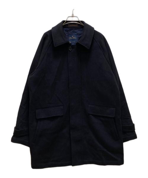 BROOKS BROTHERS（ブルックス・ブラザーズ）BROOKS BROTHERS (ブルックス・ブラザーズ) ウールカシミヤ ラグランスリーブ ウォーキングコート ネイビー サイズ:Ｍの古着・服飾アイテム