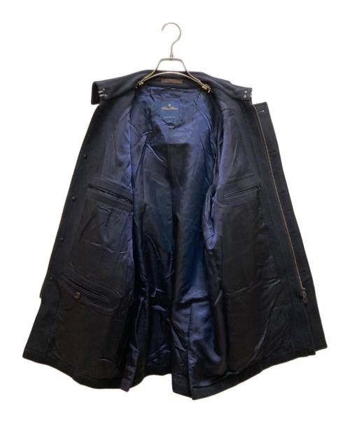 BROOKS BROTHERS（ブルックス・ブラザーズ）BROOKS BROTHERS (ブルックス・ブラザーズ) ウールカシミヤ ラグランスリーブ ウォーキングコート ネイビー サイズ:Ｍの古着・服飾アイテム