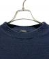 中古・古着 COMOLI (コモリ) Lambswool Crew Neck Knit ラムズウール クルーネックニット/U03-06004 ネイビー サイズ:3：18000円