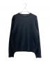 COMOLI（コモリ）の古着「Lambswool Crew Neck Knit ラムズウール クルーネックニット/A03-06016」｜ブラック