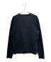 COMOLI (コモリ) Lambswool Crew Neck Knit ラムズウール クルーネックニット/A03-06016 ブラック サイズ:3：23000円