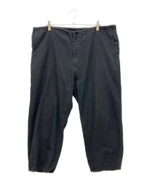 COMOLI（コモリ）の古着「ベタシャン テーパードパンツ」｜ブラック