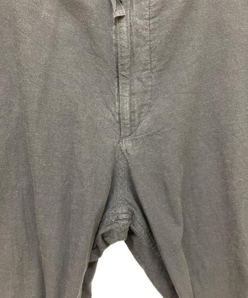 COMOLI（コモリ）COMOLI (コモリ) ベタシャン テーパードパンツ ブラック サイズ:3の古着・服飾アイテム