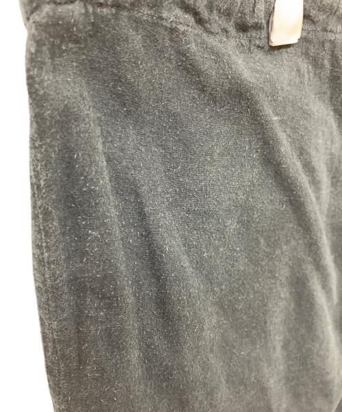 COMOLI（コモリ）COMOLI (コモリ) ベタシャン テーパードパンツ ブラック サイズ:3の古着・服飾アイテム