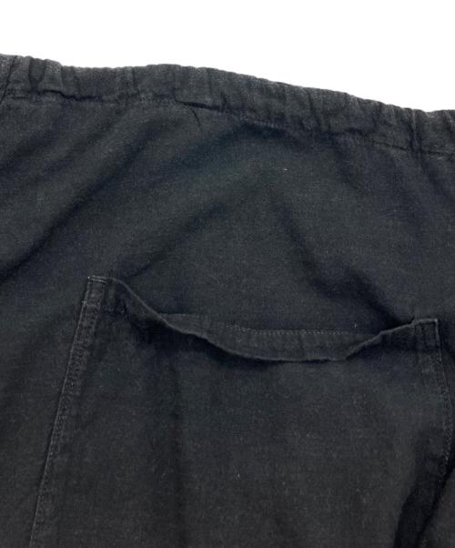 COMOLI（コモリ）COMOLI (コモリ) ベタシャン テーパードパンツ ブラック サイズ:3の古着・服飾アイテム