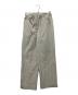 Fano Studios（ファノ ストゥディオズ）の古着「フロントポケットルーズコットンパンツ」｜グレー