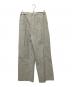 Fano Studios (ファノ ストゥディオズ) フロントポケットルーズコットンパンツ グレー サイズ:Ｍ：7000円