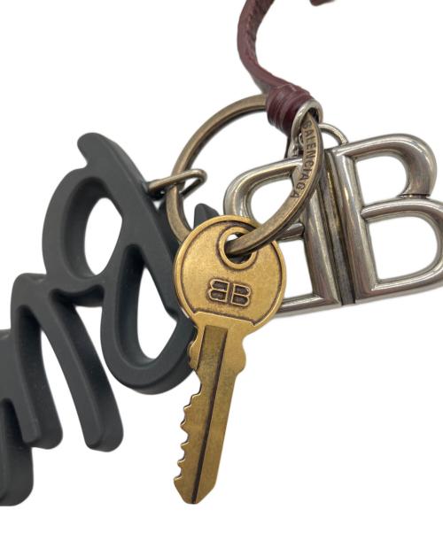 BALENCIAGA（バレンシアガ）BALENCIAGA (バレンシアガ) Le City チャーム Heart 795650 バーガンディーの古着・服飾アイテム