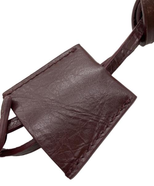 BALENCIAGA（バレンシアガ）BALENCIAGA (バレンシアガ) Le City チャーム Heart 795650 バーガンディーの古着・服飾アイテム