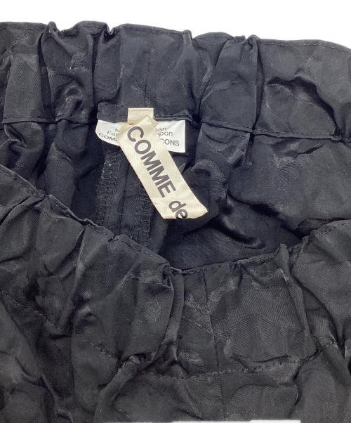 COMME des GARCONS（コムデギャルソン）COMME des GARCONS (コムデギャルソン) ジャガードイージーパンツ　AD2020　GF-P007 ブラック サイズ:XSの古着・服飾アイテム
