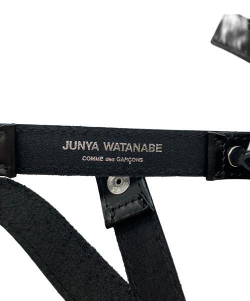 JUNYA WATANABE COMME des GARCONS（ジュンヤワタナベ コムデギャルソン）JUNYA WATANABE COMME des GARCONS (ジュンヤワタナベ コムデギャルソン) レザー ハーネス ブラックの古着・服飾アイテム