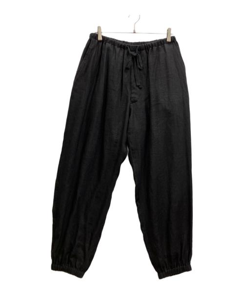 COMOLI（コモリ）COMOLI (コモリ) カナパ ドローストリング パンツ ブラック サイズ:2の古着・服飾アイテム