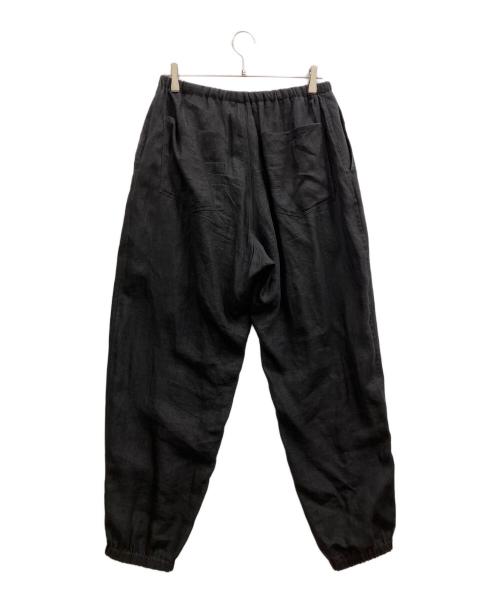 COMOLI（コモリ）COMOLI (コモリ) カナパ ドローストリング パンツ ブラック サイズ:2の古着・服飾アイテム