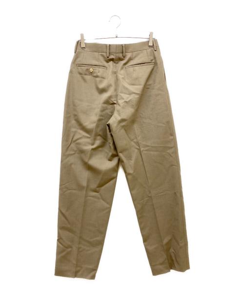 AURALEE（オーラリー）AURALEE (オーラリー) BLUEFACED WOOL WIDE SLACKS カーキ サイズ:3の古着・服飾アイテム
