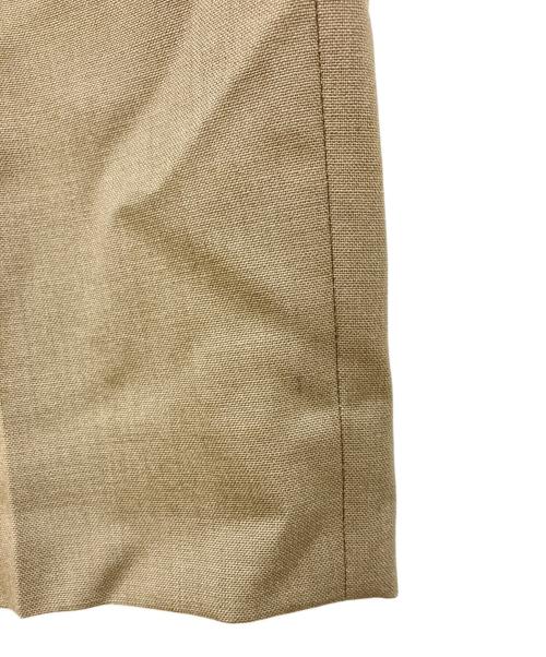AURALEE（オーラリー）AURALEE (オーラリー) BLUEFACED WOOL WIDE SLACKS カーキ サイズ:3の古着・服飾アイテム