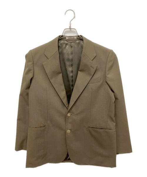 AURALEE（オーラリー）AURALEE (オーラリー) BLUEFACED WOOL JACKET カーキ サイズ:4の古着・服飾アイテム