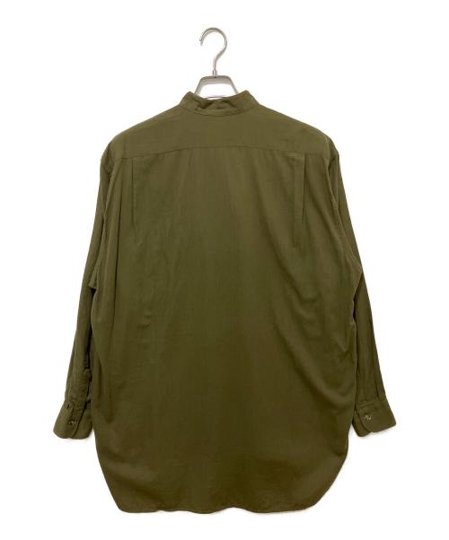COMOLI（コモリ）COMOLI (コモリ) ベタシャンプルオーバーシャツ オリーブ サイズ:2の古着・服飾アイテム