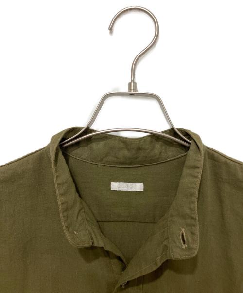 COMOLI（コモリ）COMOLI (コモリ) ベタシャンプルオーバーシャツ オリーブ サイズ:2の古着・服飾アイテム
