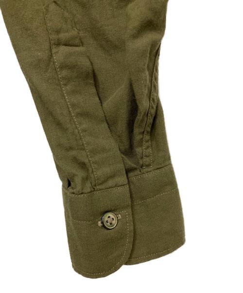 COMOLI（コモリ）COMOLI (コモリ) ベタシャンプルオーバーシャツ オリーブ サイズ:2の古着・服飾アイテム
