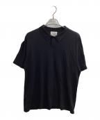 MARKAWAREマーカウェア）の古着「SPUN SILK SWITZER CIACULAR KNIT / A19A-31CS02B」｜ブラック