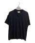 MARKAWARE（マーカウェア）の古着「SPUN SILK SWITZER CIACULAR KNIT / A19A-31CS02B」｜ブラック