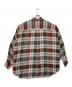 Graphpaper (グラフペーパー) Viscose check oversized b.d. shirt レッド サイズ:F：11000円