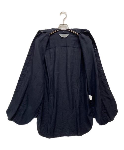MARKAWARE（マーカウェア）MARKAWARE (マーカウェア) Detachable Collar Long Shirt ネイビー サイズ:SIZE 2の古着・服飾アイテム