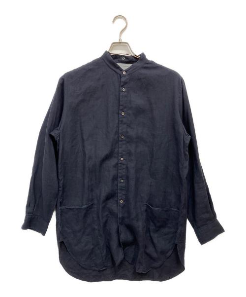 MARKAWARE（マーカウェア）MARKAWARE (マーカウェア) Detachable Collar Long Shirt ネイビー サイズ:SIZE 2の古着・服飾アイテム