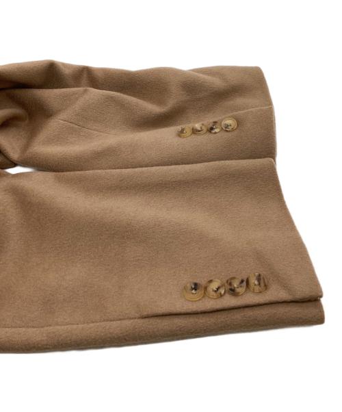 KASHIMIYA（カシミヤ）KASHIMIYA (カシミヤ) カシミヤコート / Ermenegildo Zegna社製生地 ブラウン サイズ:50の古着・服飾アイテム