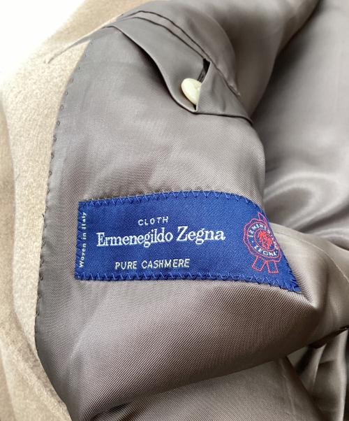 KASHIMIYA（カシミヤ）KASHIMIYA (カシミヤ) カシミヤコート / Ermenegildo Zegna社製生地 ブラウン サイズ:50の古着・服飾アイテム