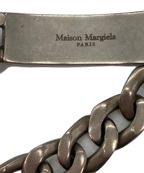 Maison Margiela（メゾンマルジェラ）Maison Margiela (メゾンマルジェラ) IDブレスレット シルバーの古着・服飾アイテム