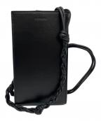 JIL SANDERジルサンダー）の古着「TANGLE PHONE CASE」｜ブラック