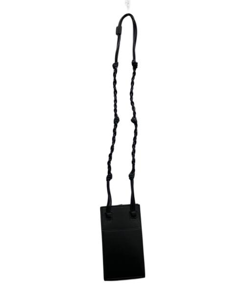 JIL SANDER（ジルサンダー）JIL SANDER (ジルサンダー) TANGLE PHONE CASE ブラックの古着・服飾アイテム