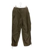 BLURHMSブラームス）の古着「C/N OX Snow Pants」｜グリーン