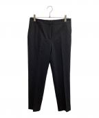 DES PRESデ プレ）の古着「フランネルウールストレッチ シガレットパンツ / 22043404301」｜ブラック