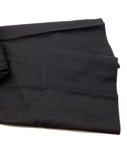 DES PRES（デ プレ）DES PRES (デ プレ) フランネルウールストレッチ シガレットパンツ / 22043404301 ブラック サイズ:38の古着・服飾アイテム